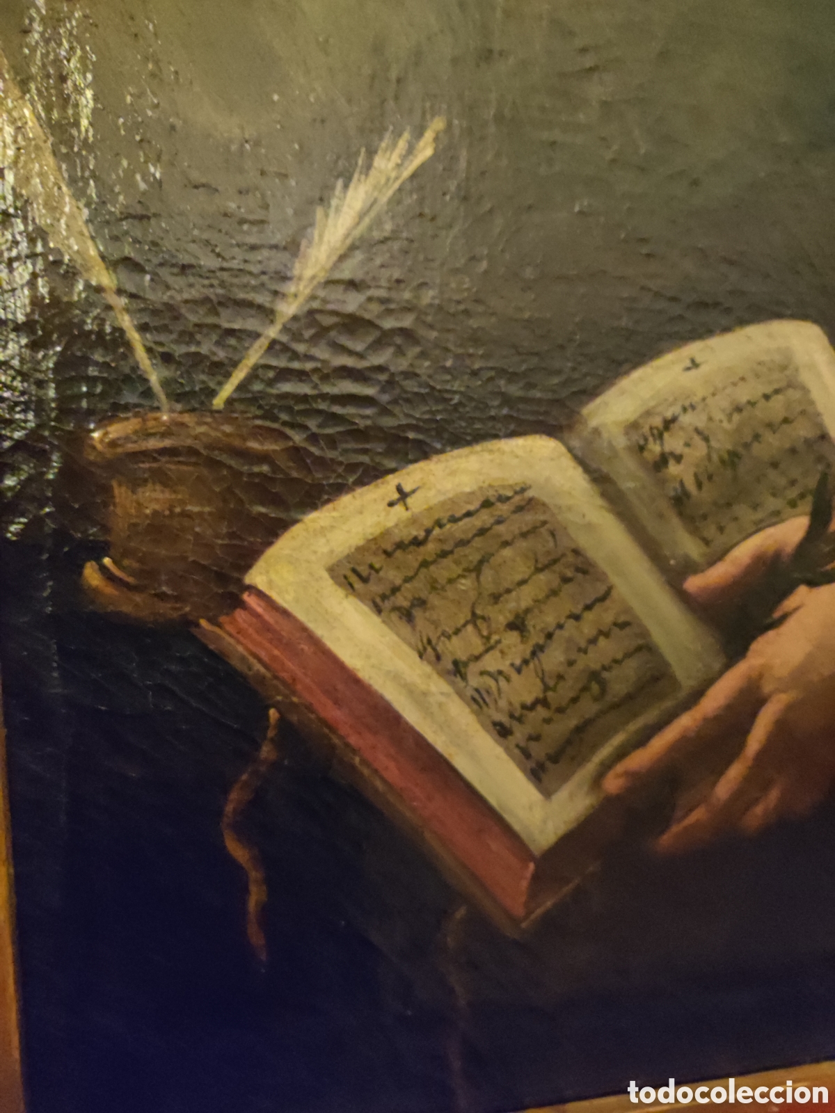 Arte: Fraile orante con &aacute;ngel - Foto 7