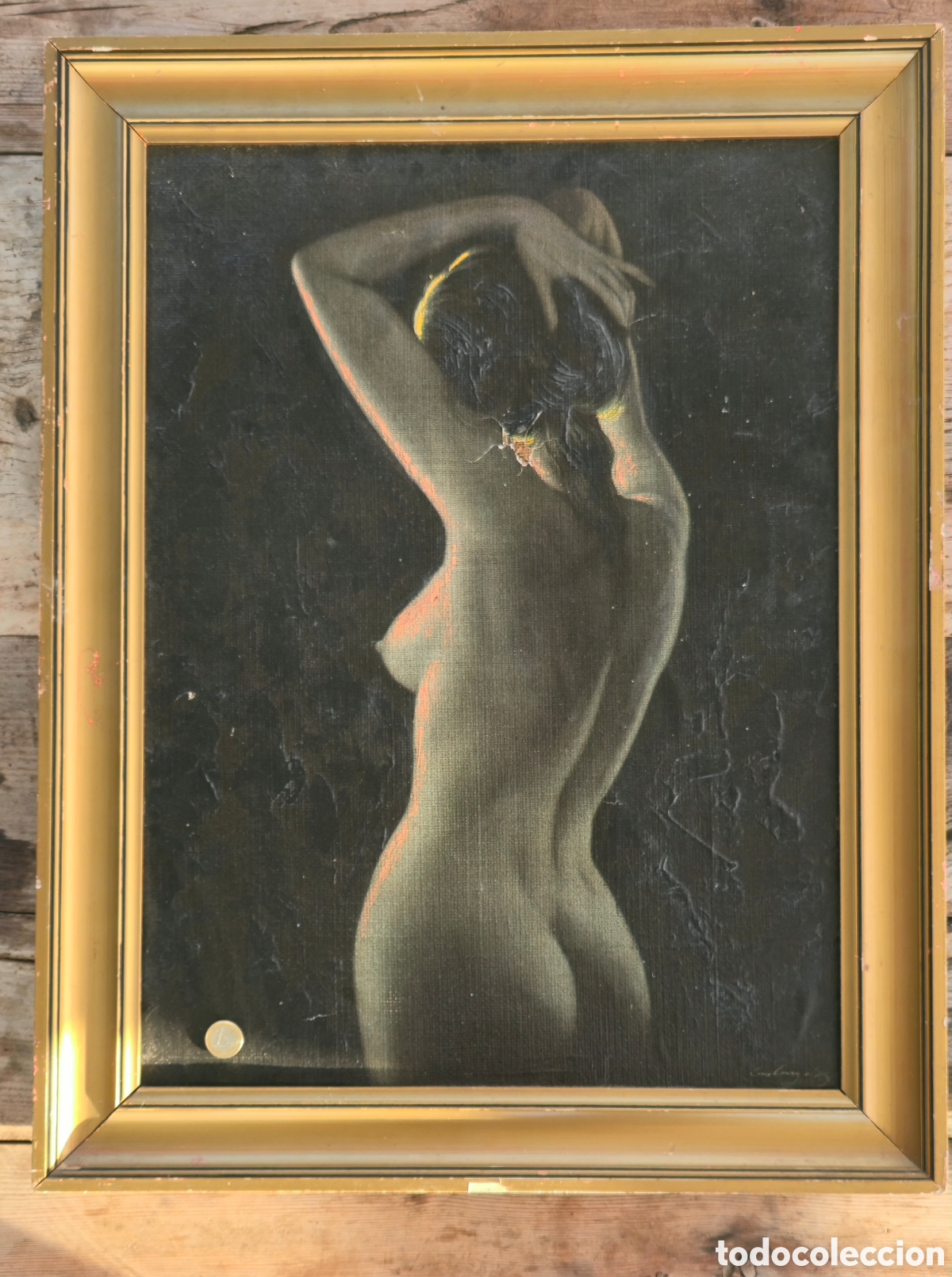 Arte: Antiguo oleo para restaurar