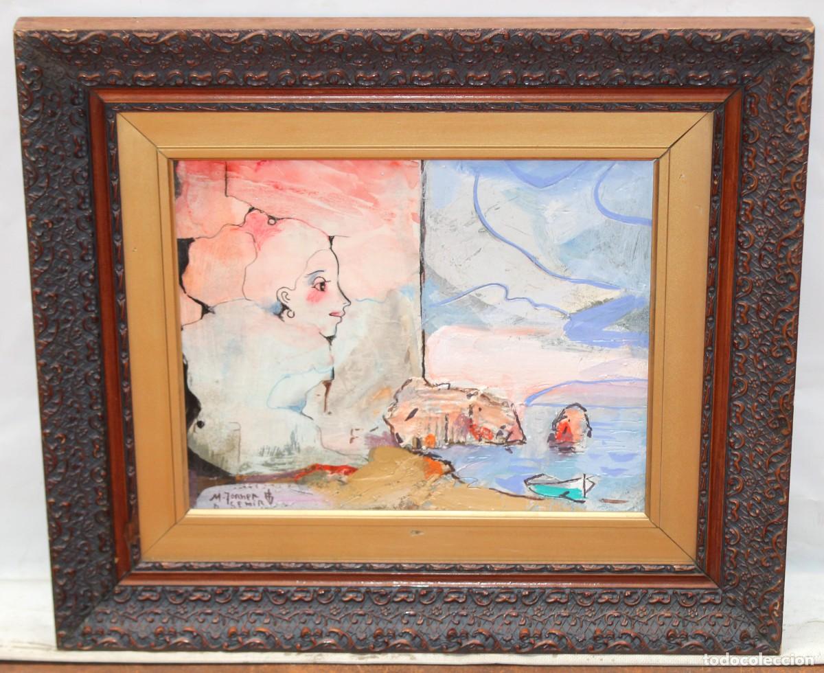Arte: MIQUEL TORNER DE SEMIR (SANTA PAU, GERONA, 1938) ACRILICO SOBRE TELA. ECOS DE MAR