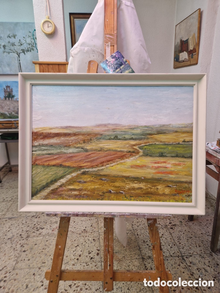 Arte: Llanura - &Oacute;leo sobre lienzo - Foto 2