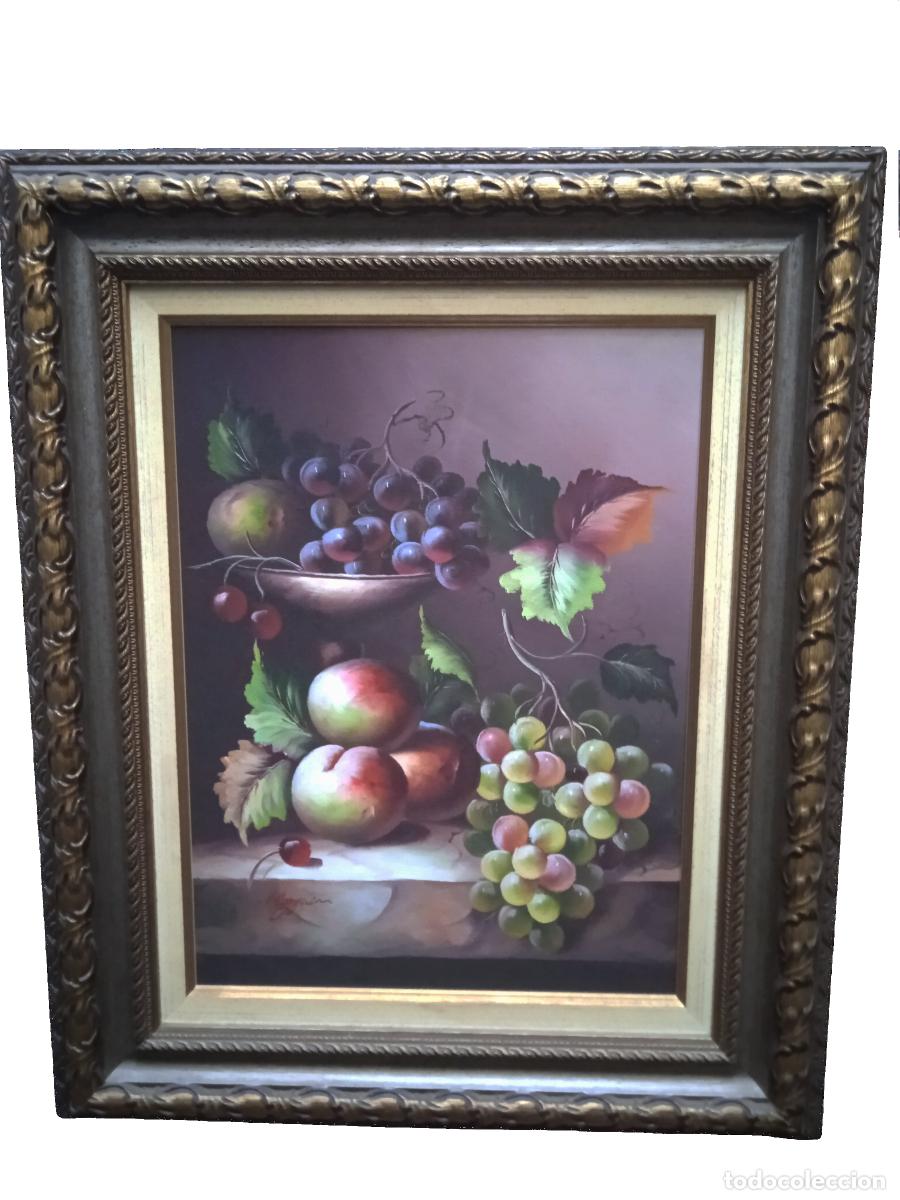 Arte: ESCUELA ESPA&Ntilde;OLA (SIGLO XX): BODEG&Oacute;N CON FRUTAS. FIRMADO MAGYUEN.