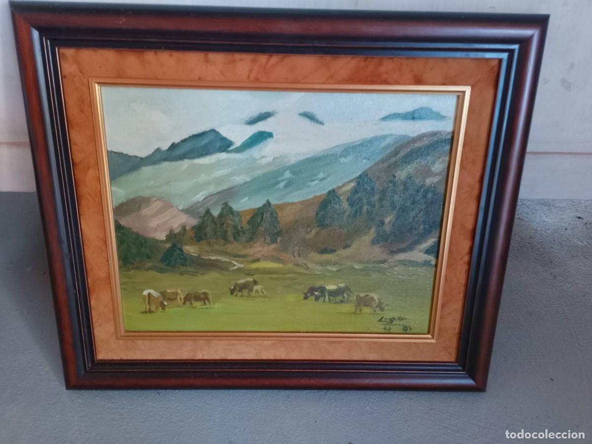 Arte: Cuadro paisaje firmado 1984