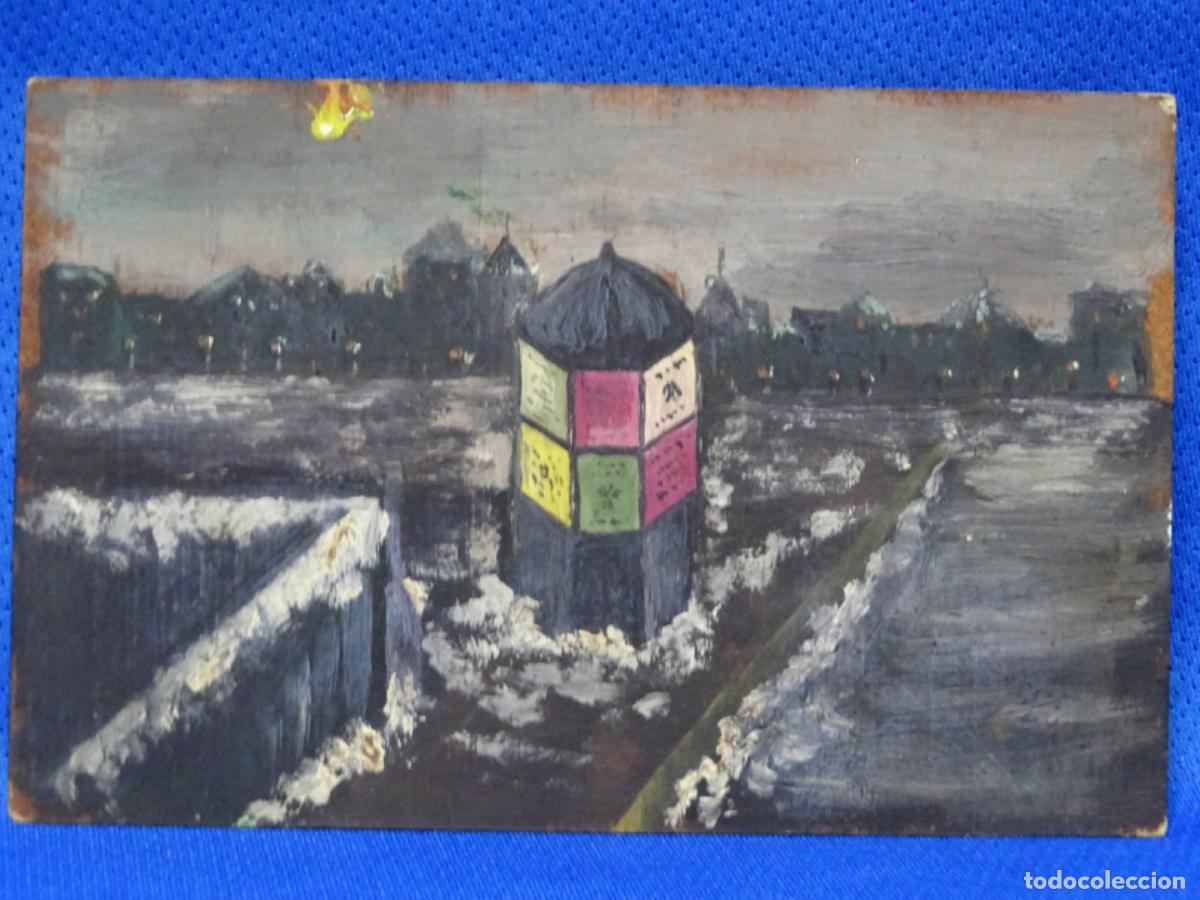 Arte: &Oacute;LEO SOBRE POSTAL ANONIMO. SIN CIRCULAR. PAISAJE.