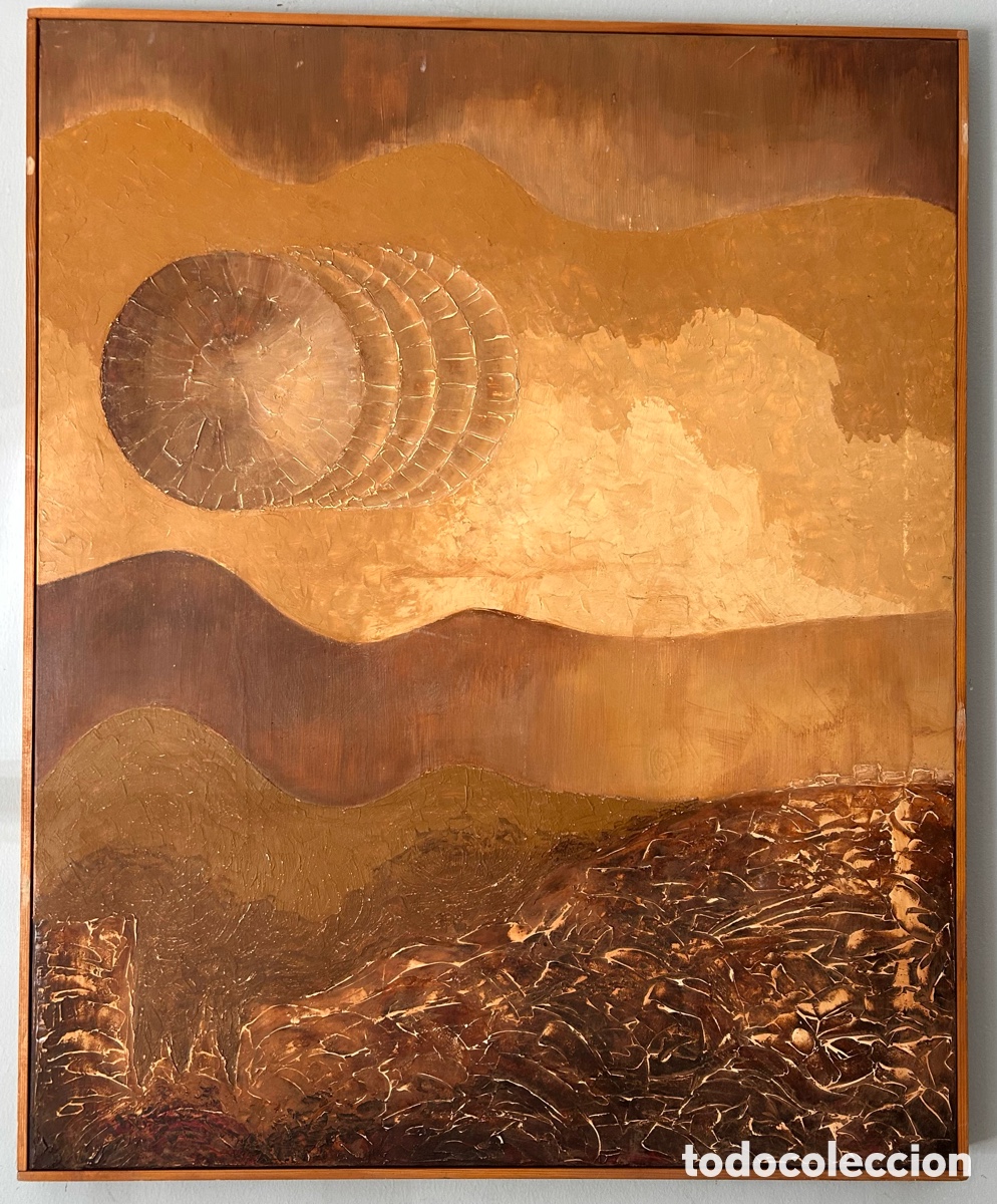 Kunst: Ferran (Uruguay, 2002) &ndash;Tsunami &ndash; &Oacute;leo sobre lienzo &ndash; 100 &times; 80 cm