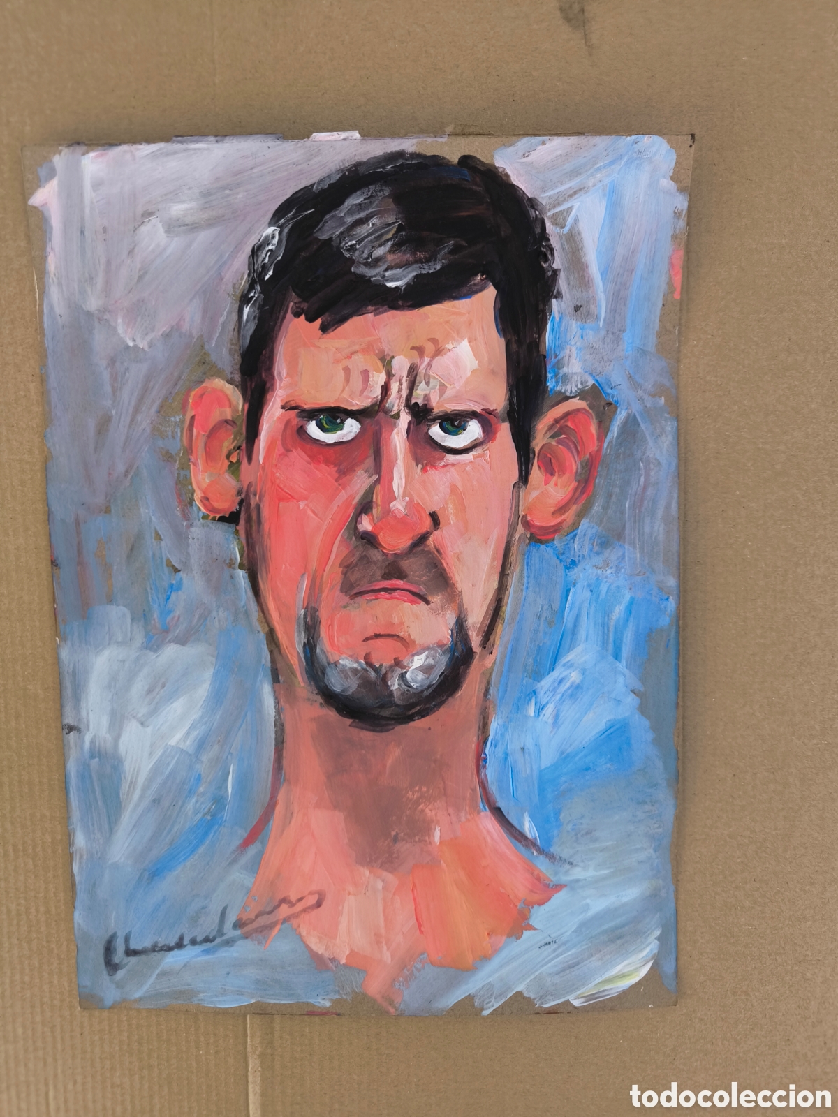 Art: Caricatura Novak jokovic