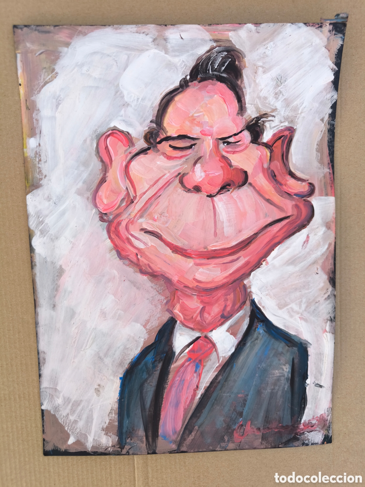 Arte: Tommy Lee Jones( hecho a mano )