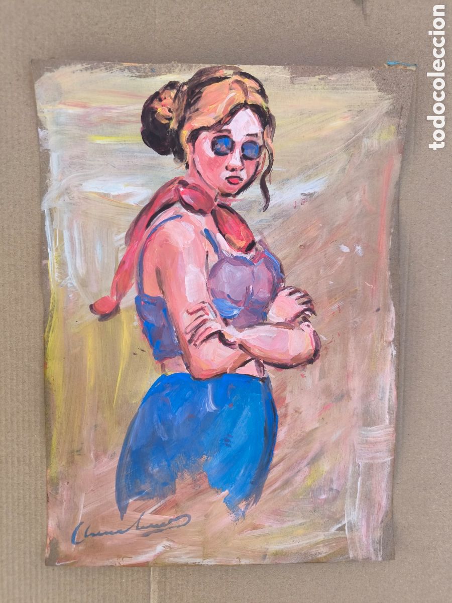Kunst: Chica moda primavera verano ( art )