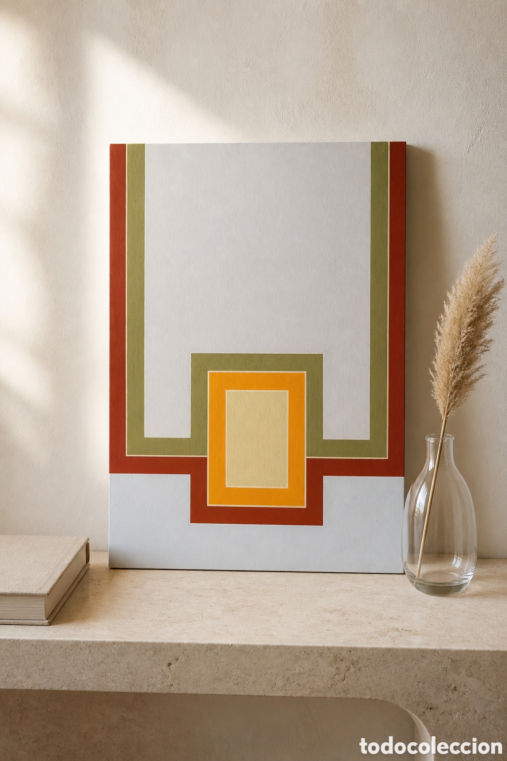 Arte: PEPE BORNOY . MALAGA 1942 - 2003. ACRILICO SOBRE MADERA . FIRMADO . 100&times;70 cm