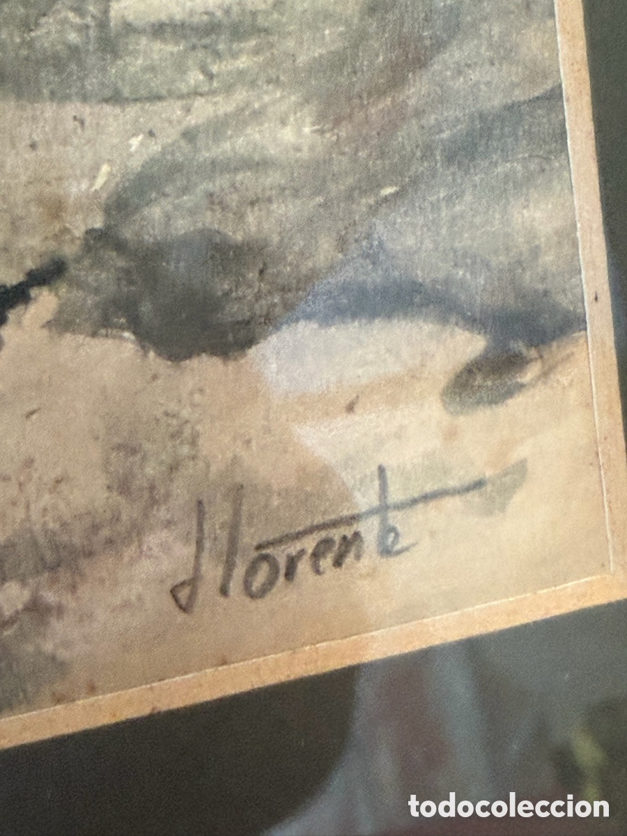 Arte: Acuarela original firmada Llorente - Foto 3
