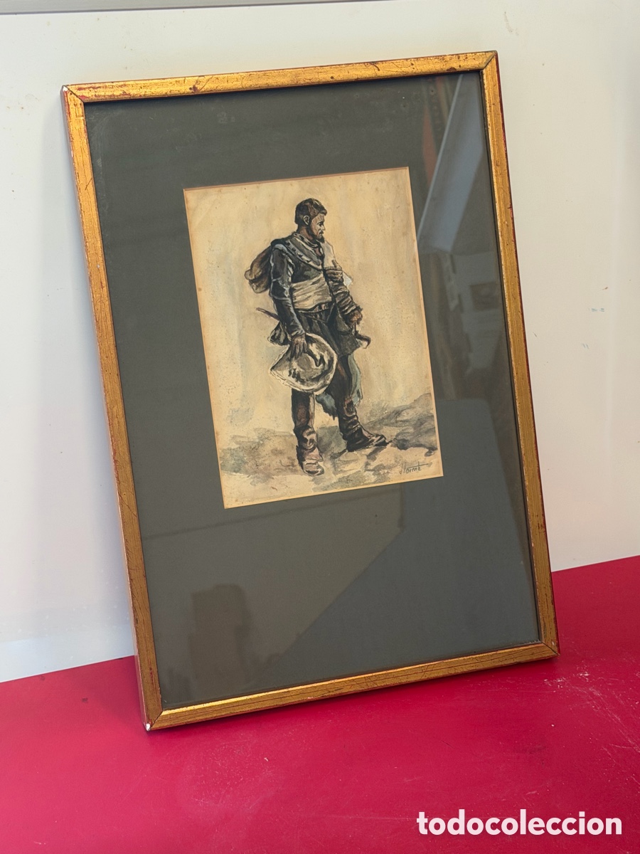 Arte: Acuarela original firmada Llorente