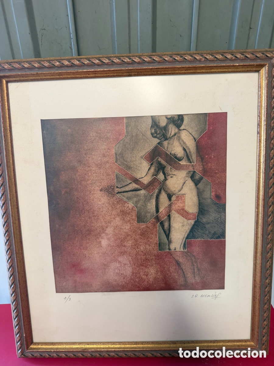 Arte: Grabado Original J. R. M&eacute;ndez Firmado Edici&oacute;n Li