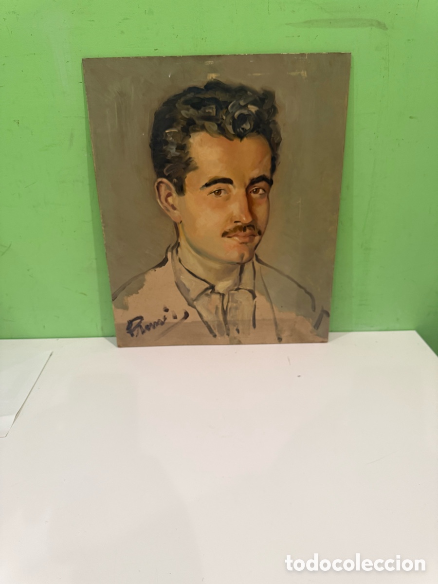 Kunst: Carles Prun&eacute;s (1937-2017) Posible autorretrato original firmado