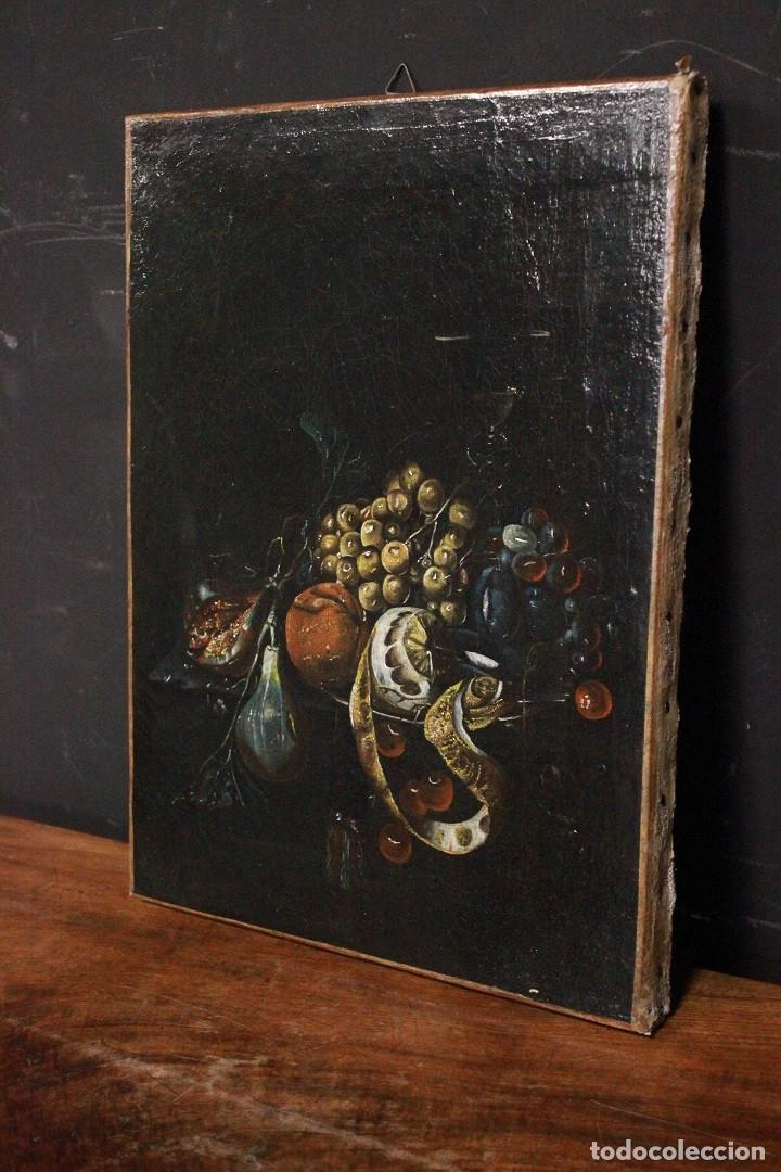 Arte: PINTURA AL &Oacute;LEO SOBRE LIENZO. NATURALEZA MUERTA DEL SIGLO XVII