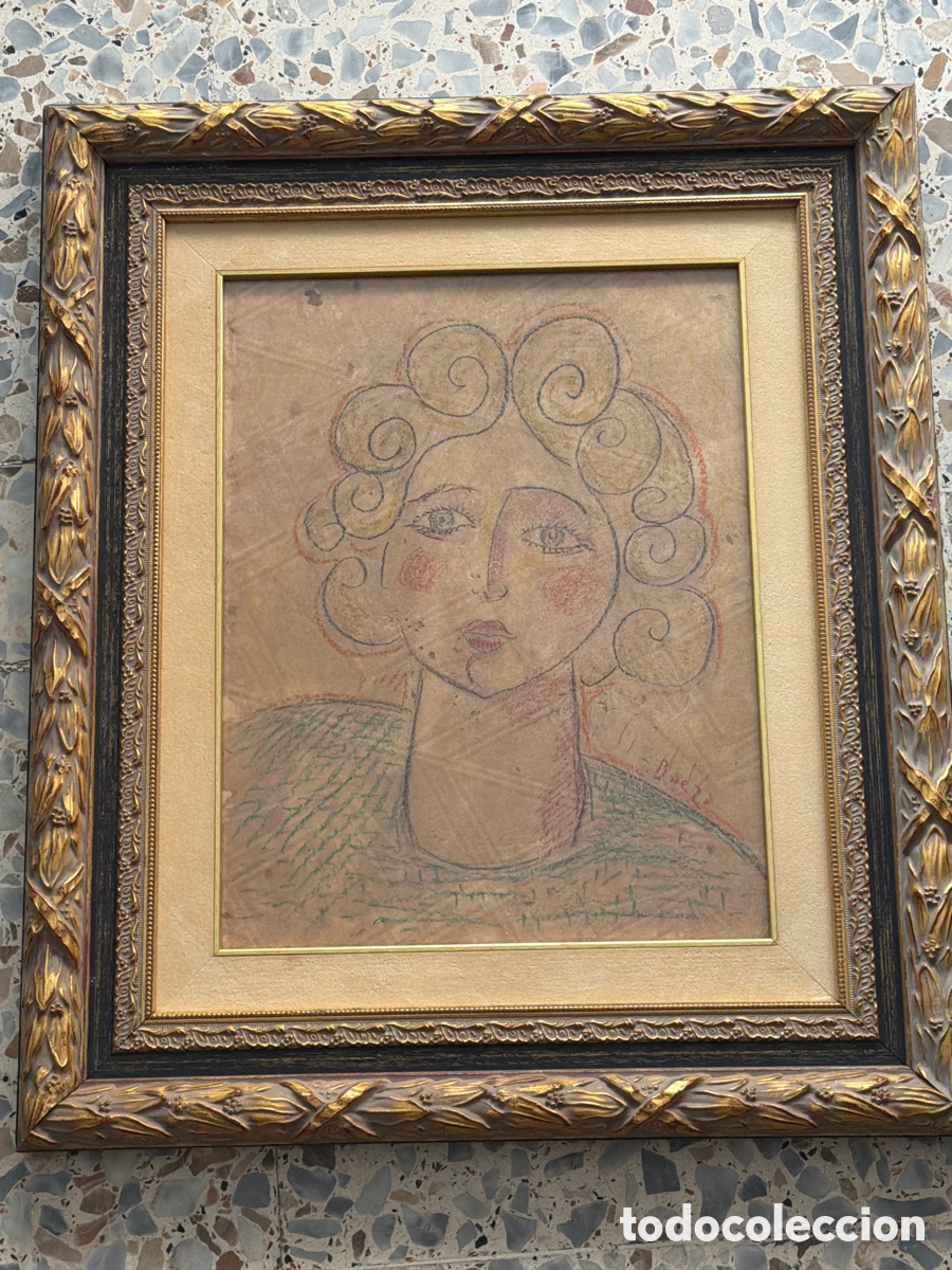 Arte: MANUEL BAEZA. &rdquo;Retrato&rdquo;. Ceras
