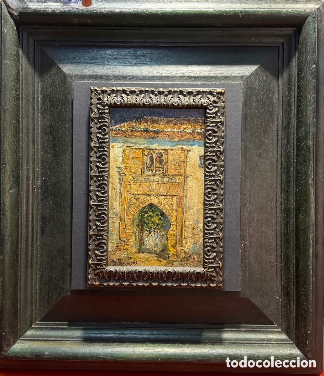 Arte: Dar&iacute;o de Regoyos y Vald&eacute;s (1857&ndash;1913) Puerta nazar&iacute;,