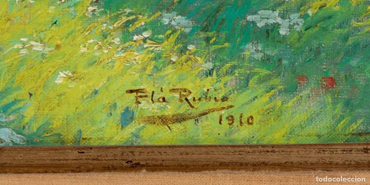 Arte: Alberto Pla y Rubio - 1910 - &rdquo;Joven&rdquo; - Foto 2