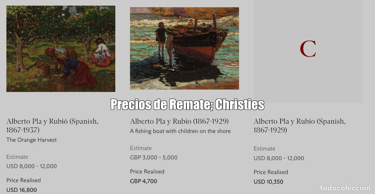 Arte: Alberto Pla y Rubio - 1910 - &rdquo;Joven&rdquo; - Foto 3