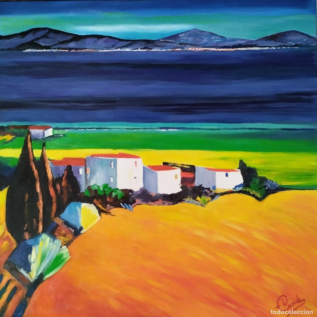 Arte: Toscana-&Oacute;leo sobre lienzo pintado por Inma Escrich