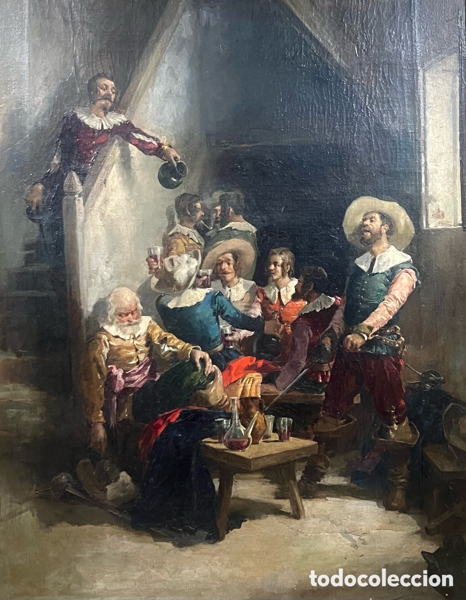 Arte: Ulpiano Checa. Óleo sobre Lienzo.