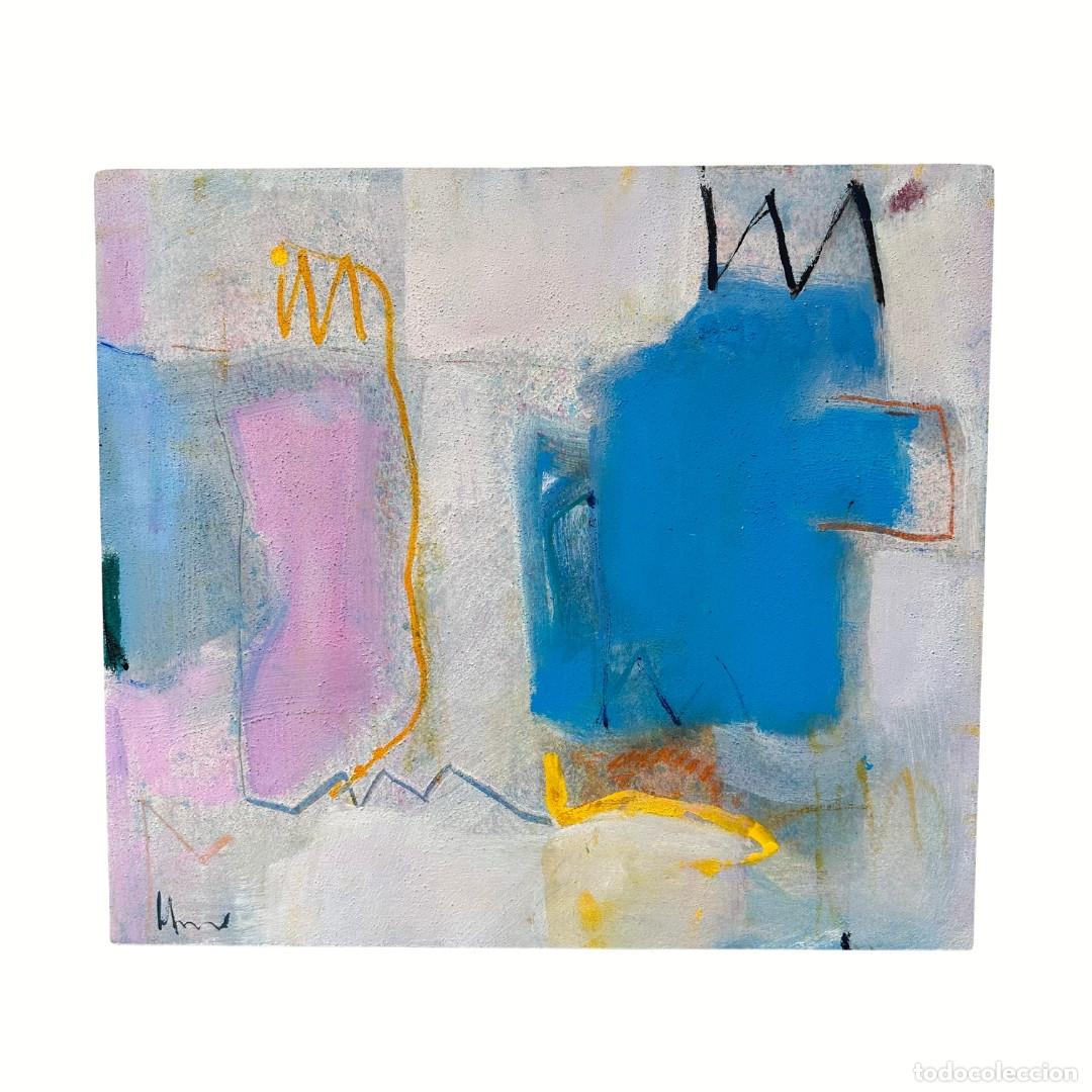 Art: Acr&iacute;lico sobre tabla &ldquo;Composici&oacute;n abstracta&rdquo;, Lorenzo Colomo, Arte Contempor&aacute;neo, s. XXI &ndash; Espa&ntilde;a