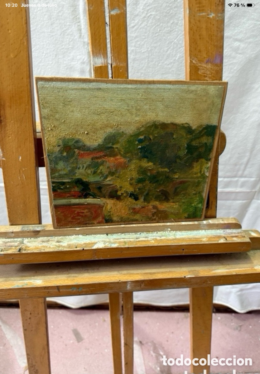 Kunst: &Oacute;leo paisaje sobre t&aacute;blex. Pintura paisajista siglo XX