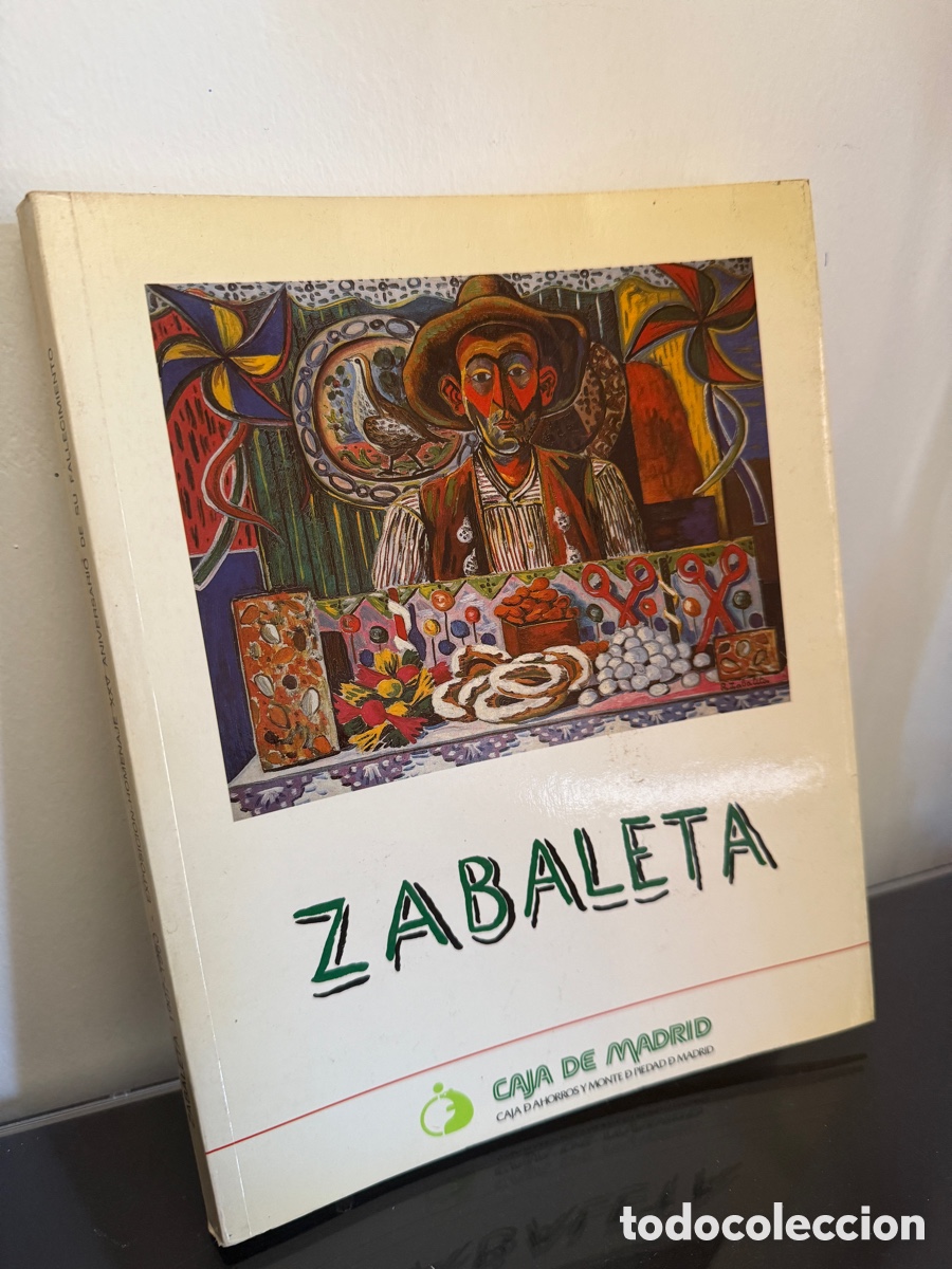Arte: Libro exposici&oacute;n Zabaleta caja de Madrid - Foto 2