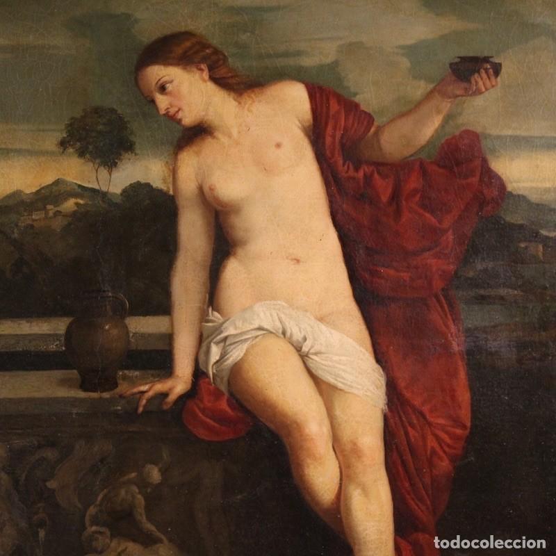 Arte: Pintura italiana antigua, Amor Sagrado, del siglo XIX.