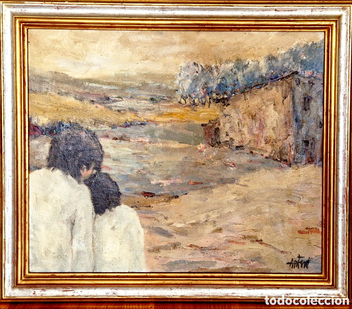 Arte: ANTONI TRULLS PONS (MANRESA 1925-CASSERRES 2009) &Oacute;LEO SOBRE LIENZO