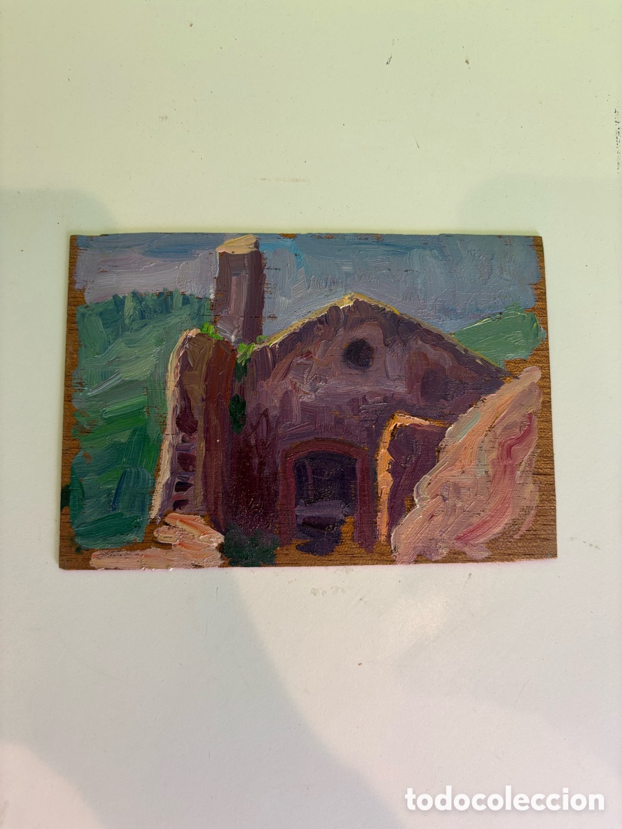 Arte: ARTURO MARTINEZ CABEZAS (VALENCIA 1899 - BARCELONA ?) OLEO SOBRE TABLEX.