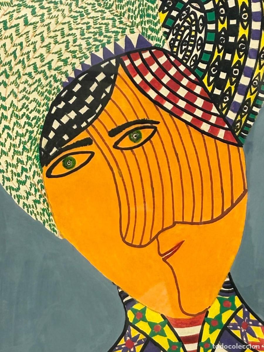 Arte: Cuadro Estilo Na&iacute;f Original A&ntilde;os 80 - Firmado Jos&eacute; Gim&eacute;nez, 1982