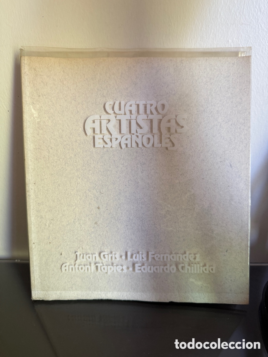 Arte: Libro cuatro artistas espa&ntilde;oles