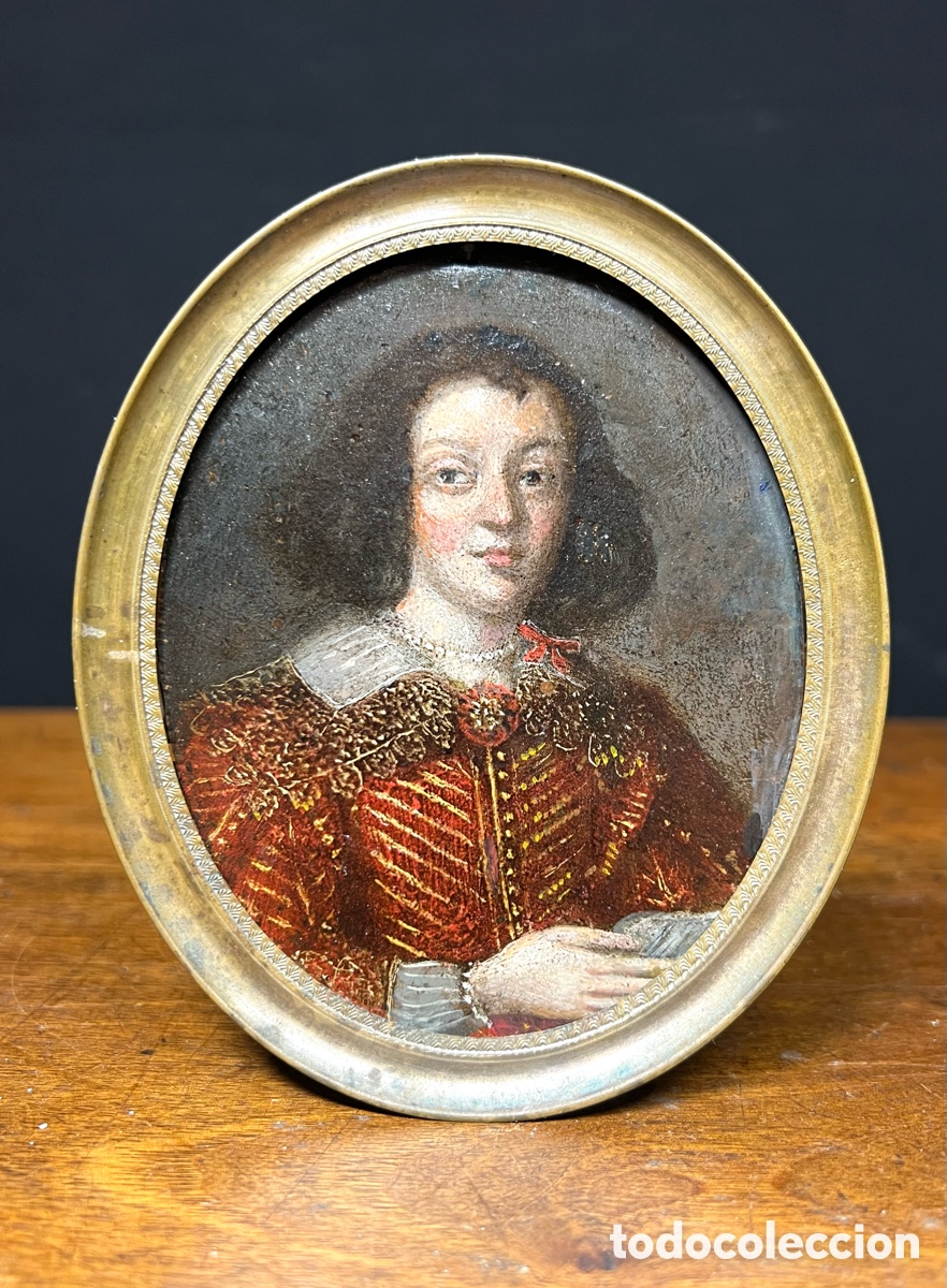 Arte: Retrato miniatura. Siglo XVII, Hispano flamenco