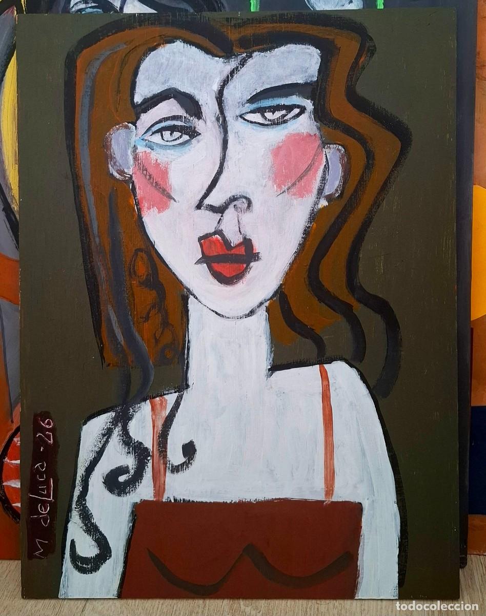 Arte: Cuadro &Oacute;leo sobre tabla MdeLuca