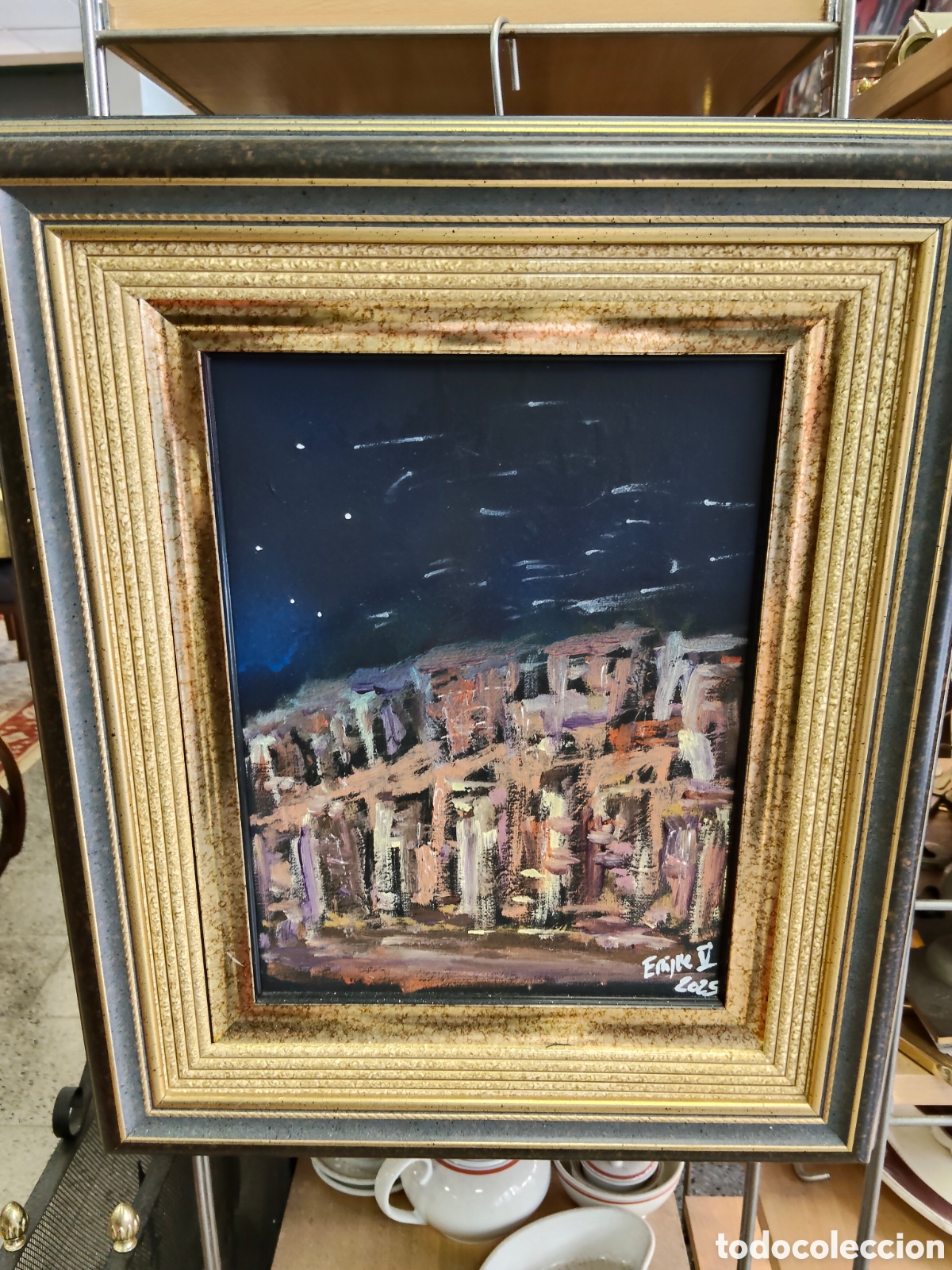 Arte: &Oacute;leo sobre tabla Enrique V - Foto 1