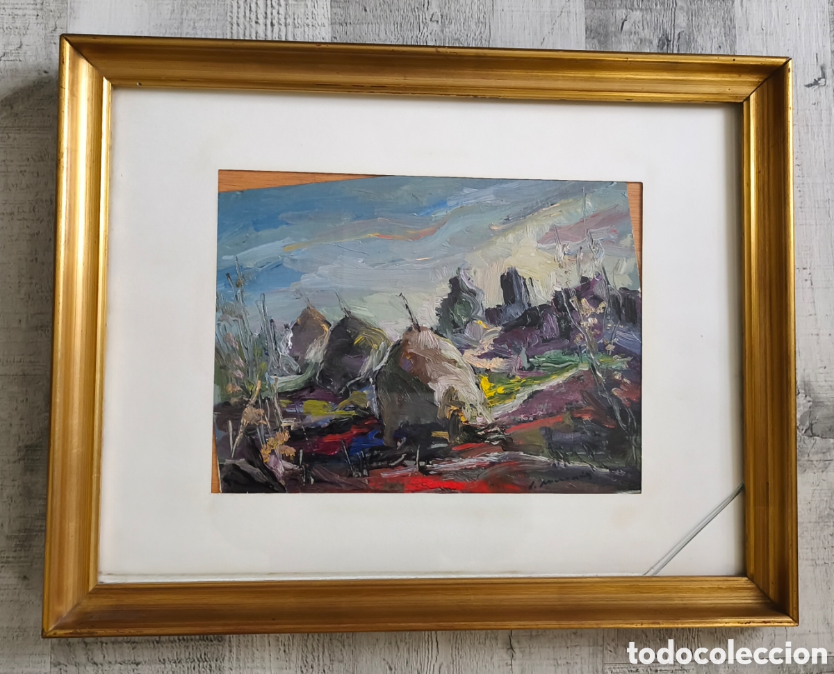 Art: Pintura al oleo sobre tablilla