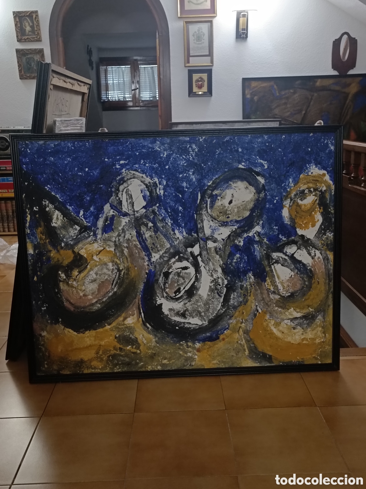 Arte: Llu&iacute;s Cap&ccedil;ada pinturas 1985