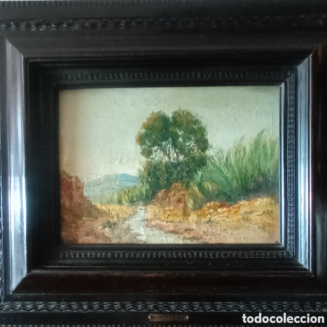 Art: Oleo sobre cart&oacute;n de Ramon Talens