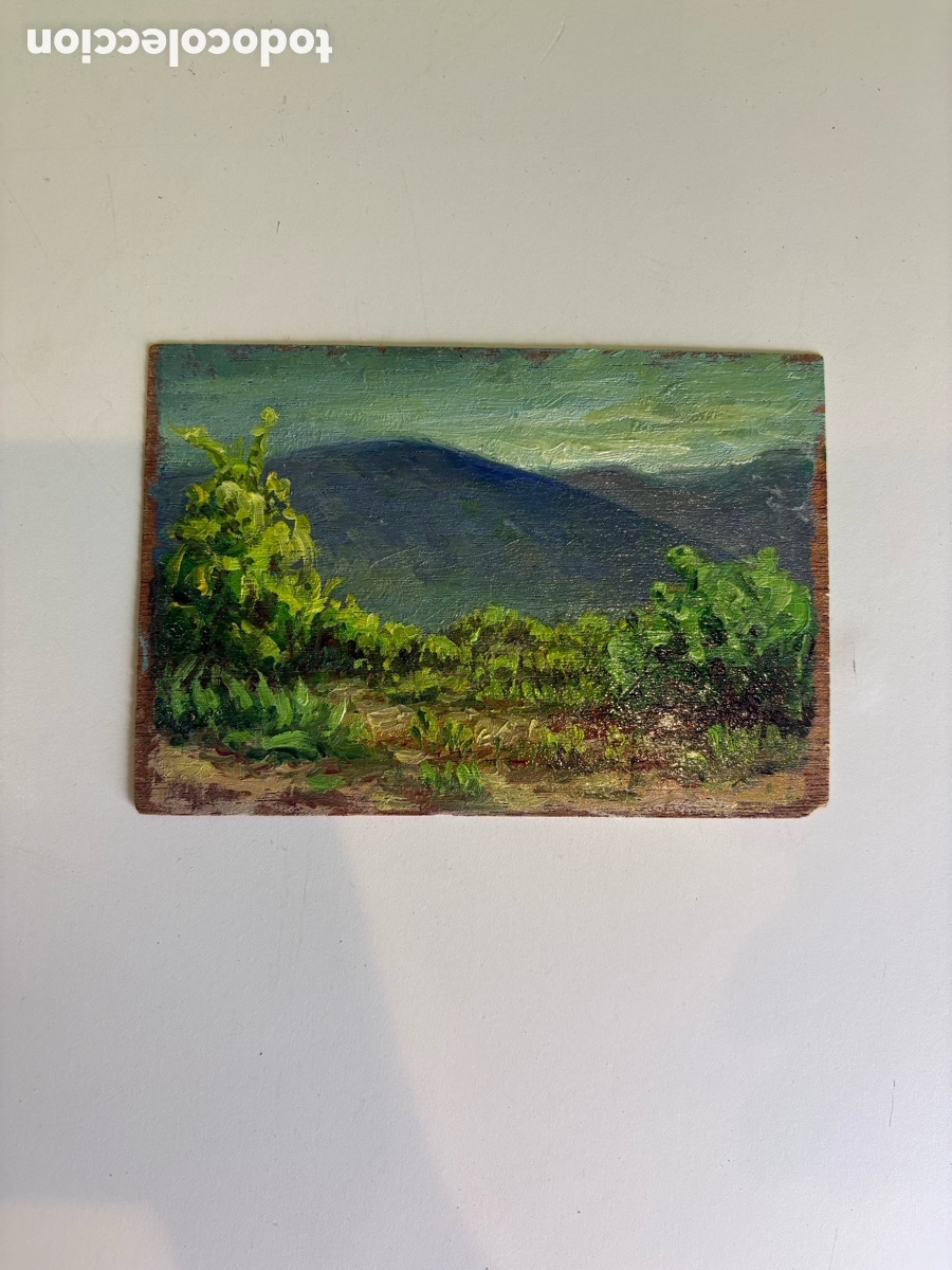 Arte: Arturo Mart&iacute;nez Cabezas (1899) &ndash; Paisaje. &Oacute;leo sobre tablex.