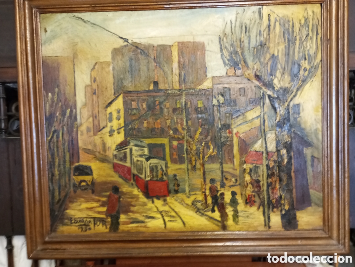 Arte: Plaza Rovira Barcelona 1950