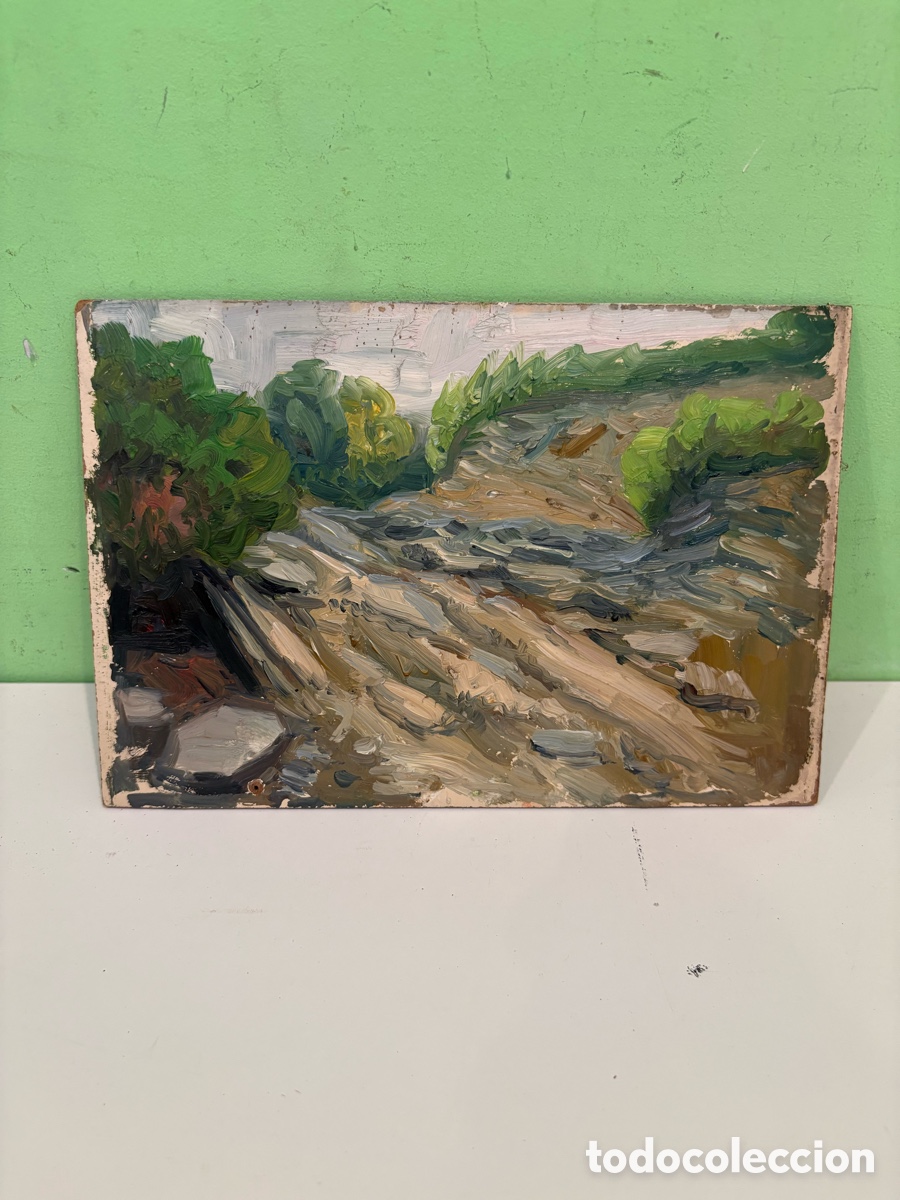 Arte: Arturo Mart&iacute;nez Cabezas (1899) &ndash; Paisaje rocoso. &Oacute;leo sobre tablex.
