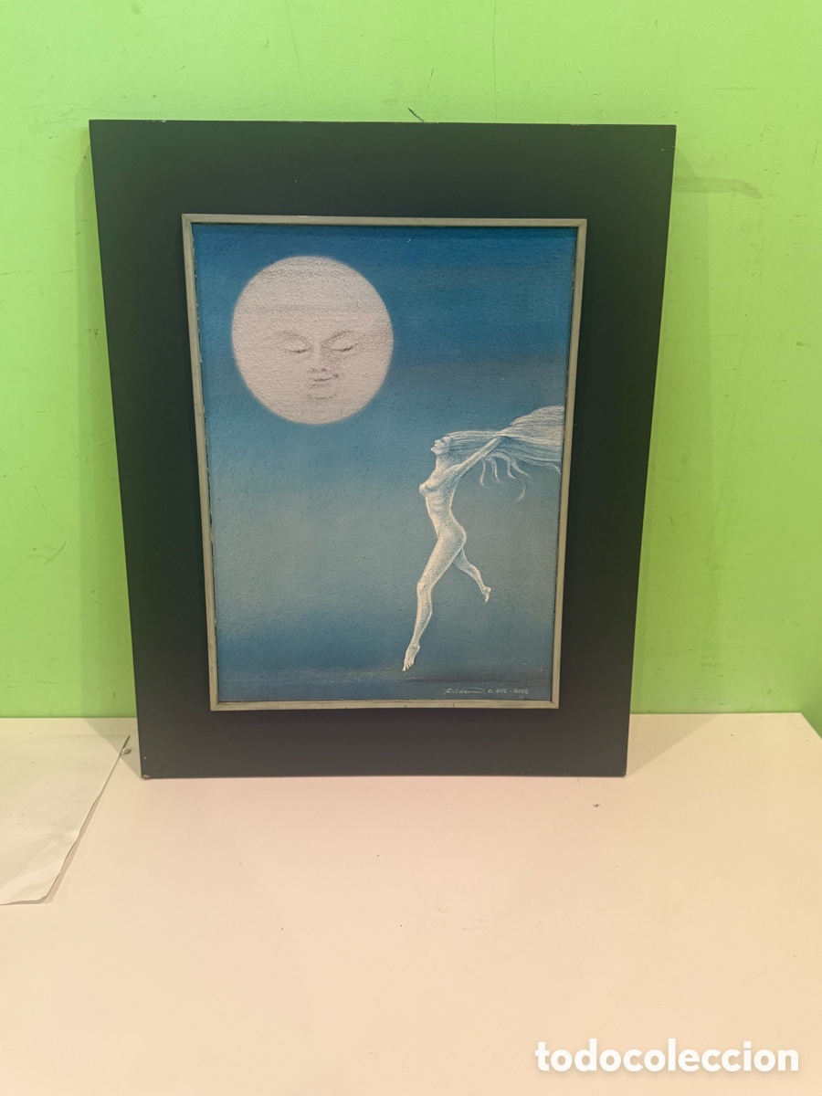 Kunst: &Oacute;leo sobre tabla firmado y titulado &ldquo;El Ruso&rdquo; (2002). Obra contempor&aacute;nea (43 &times; 54 cm)