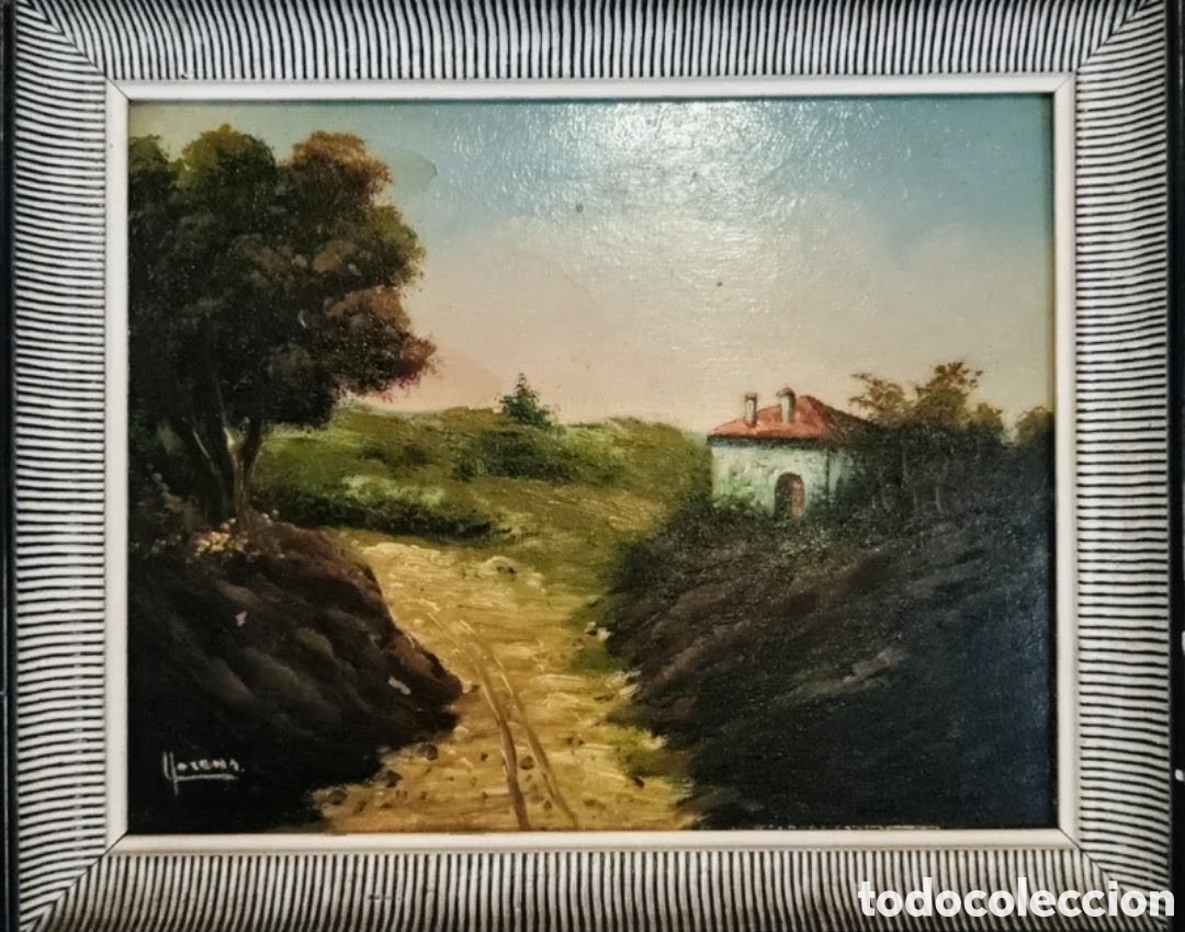 Arte: &Oacute;leo sobre tela. Autor: R. LLORENS