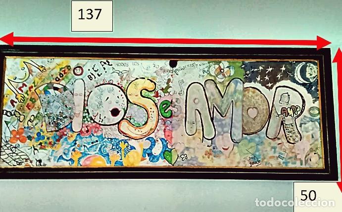 Arte: CUADRO &rdquo;DIOS ES AMOR&rdquo; PARA DECORAR HABITACI&Oacute;N INFANTIL