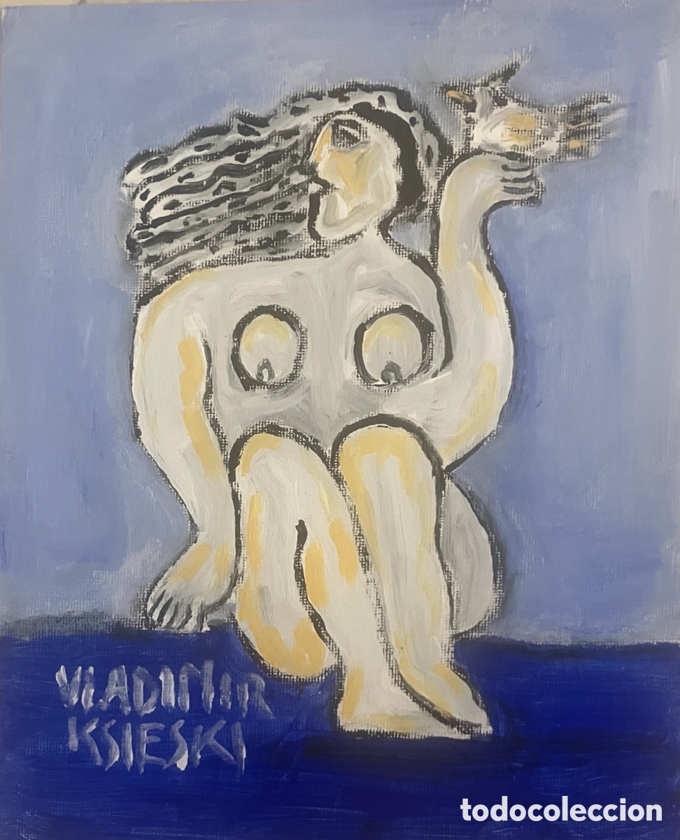 Arte: Nudista con P&aacute;jaro de V.Ksieski 2026