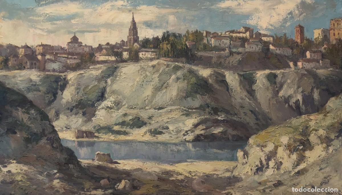 Arte: ANDR&Eacute;S CEREZO MENA (1940) - TOLEDO: EL BA&Ntilde;O DE LA CAVA