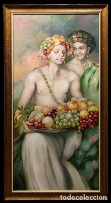 Arte: GABRIEL MORCILLO (1887-1973), SEGUIDOR DE - ESCLAVOS DE LA ALHAMBRA