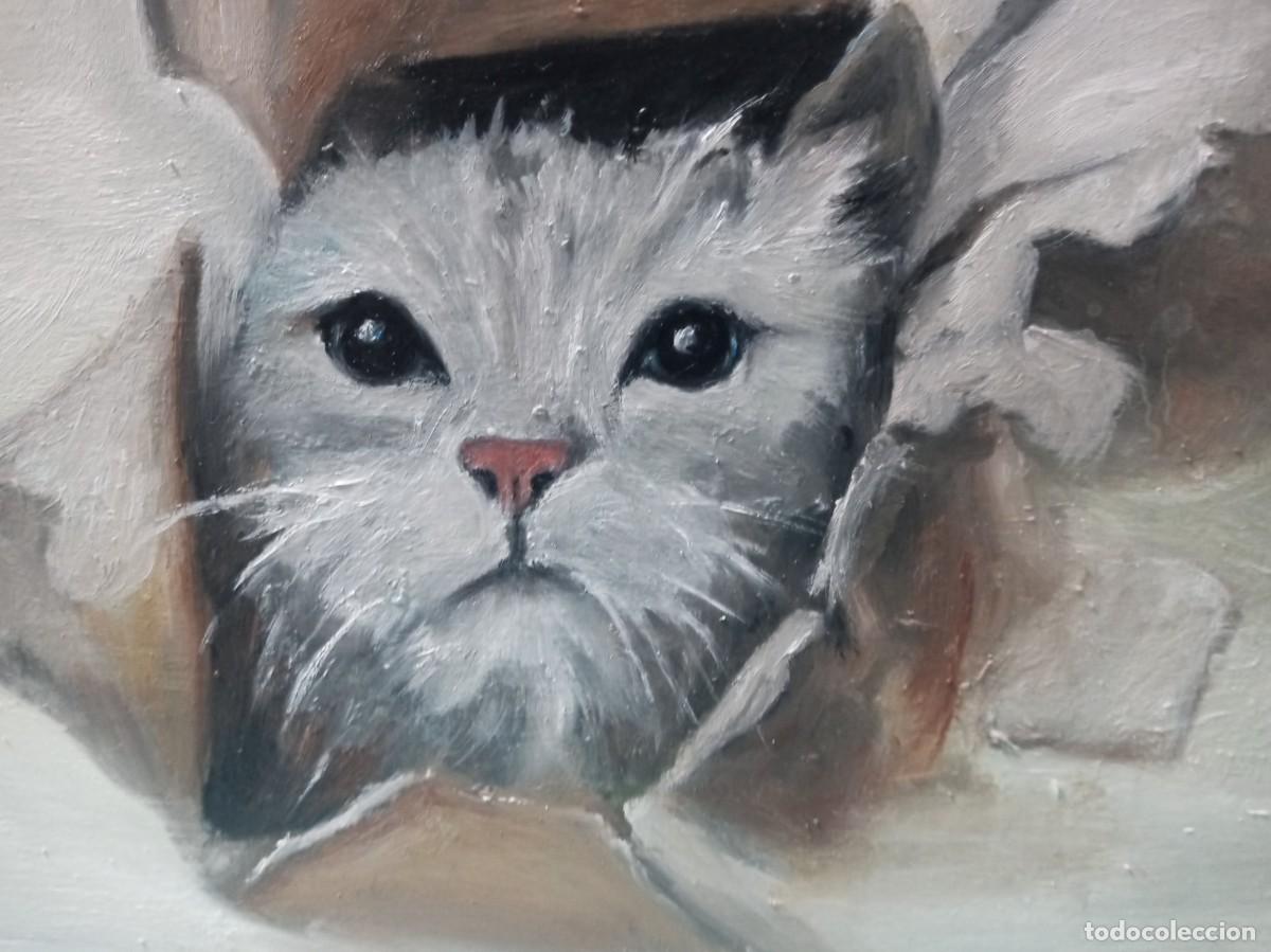Arte: Oleo lienzo 39*22cm M.D. CARVAJAL
