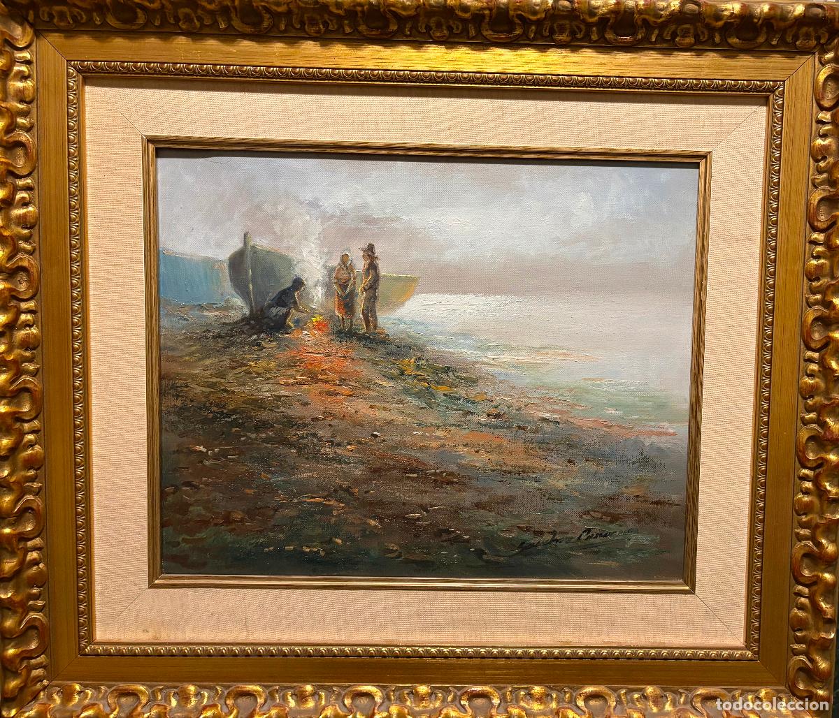 Arte: Paisaje de costa por S&aacute;nchez Carmona