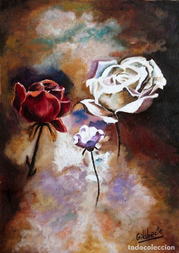Arte: Rosas obra de Mercedes Gilaberte