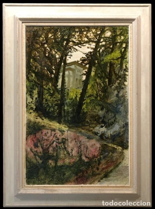 Arte: ALEXANDER MULLEG (1904-1982) - BERNA: VILLA EN EL JARD&Iacute;N BOT&Aacute;NICO